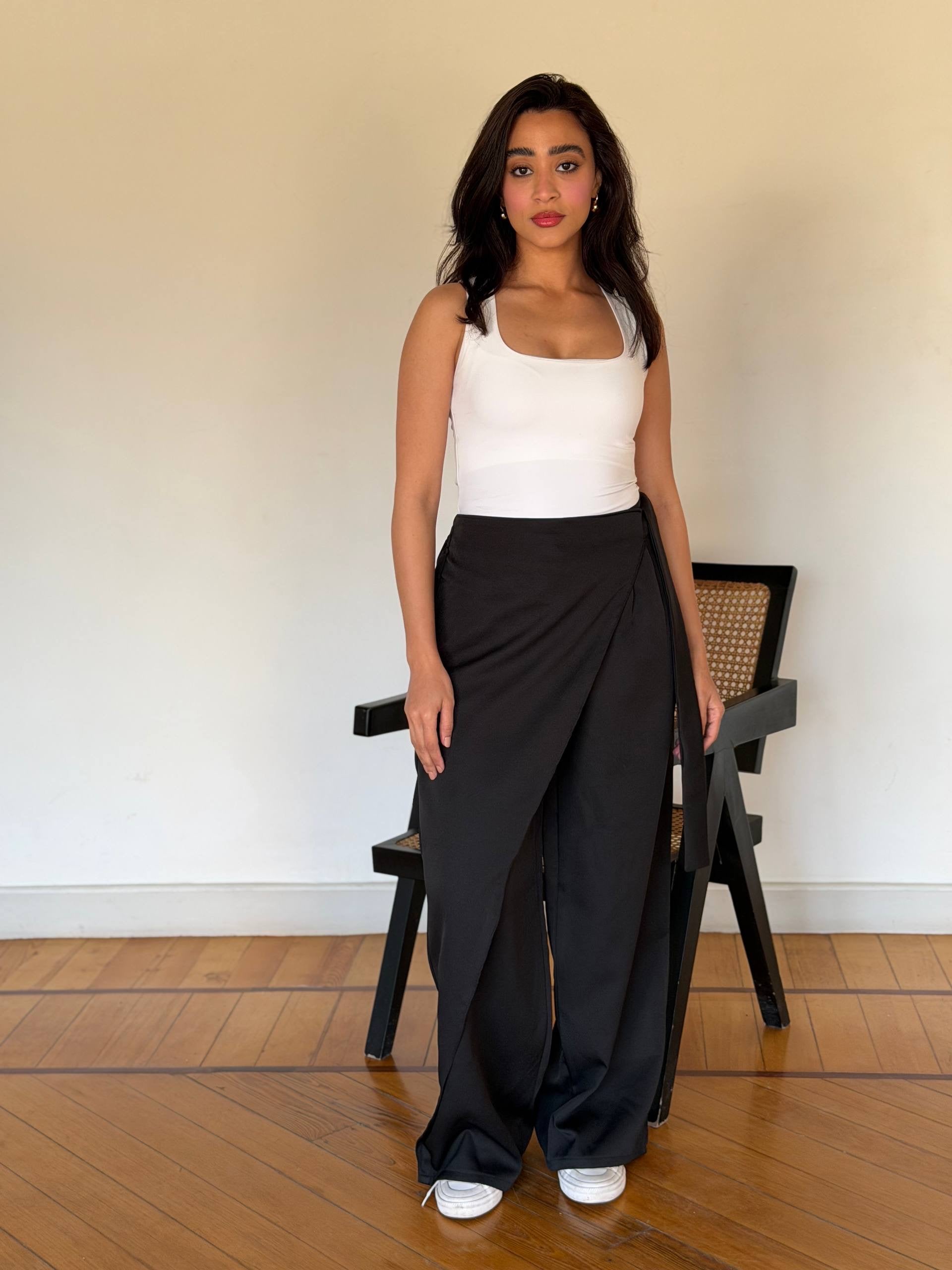 Flowy wrap pants