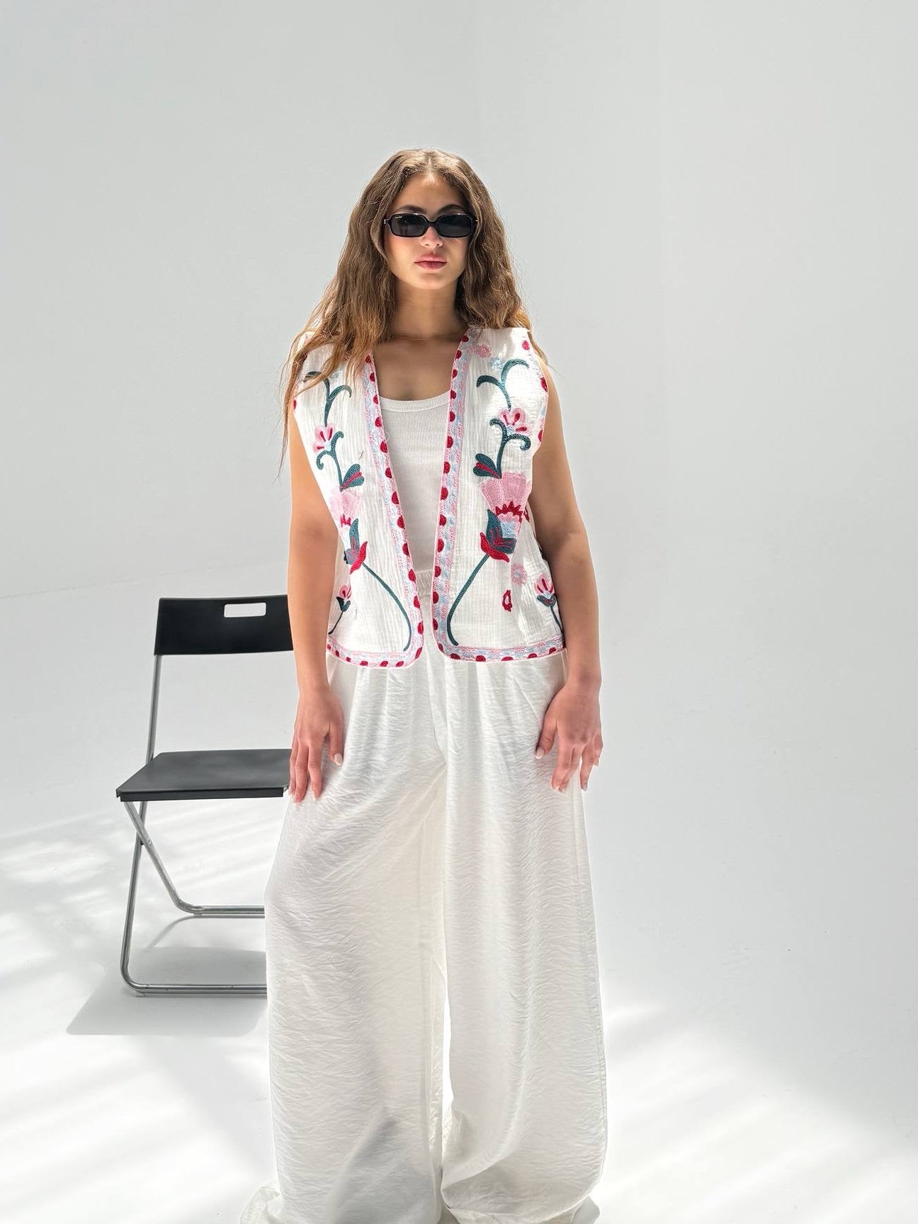 Floral Vest