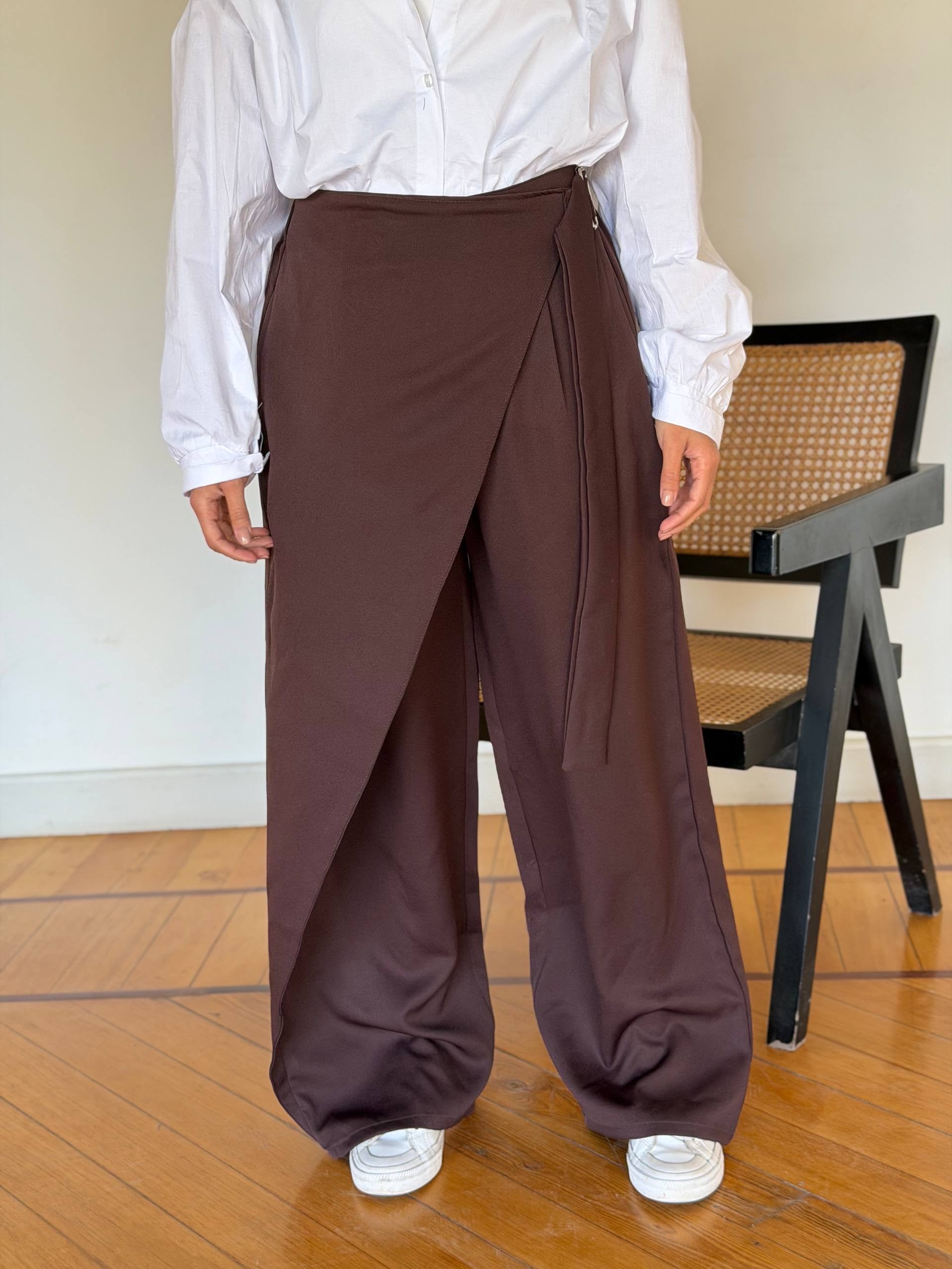 Flowy wrap pants