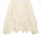 Fluffy blouse