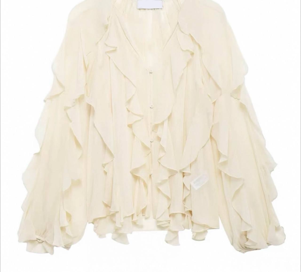 Fluffy blouse