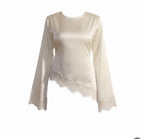 Satin Lace Blouse