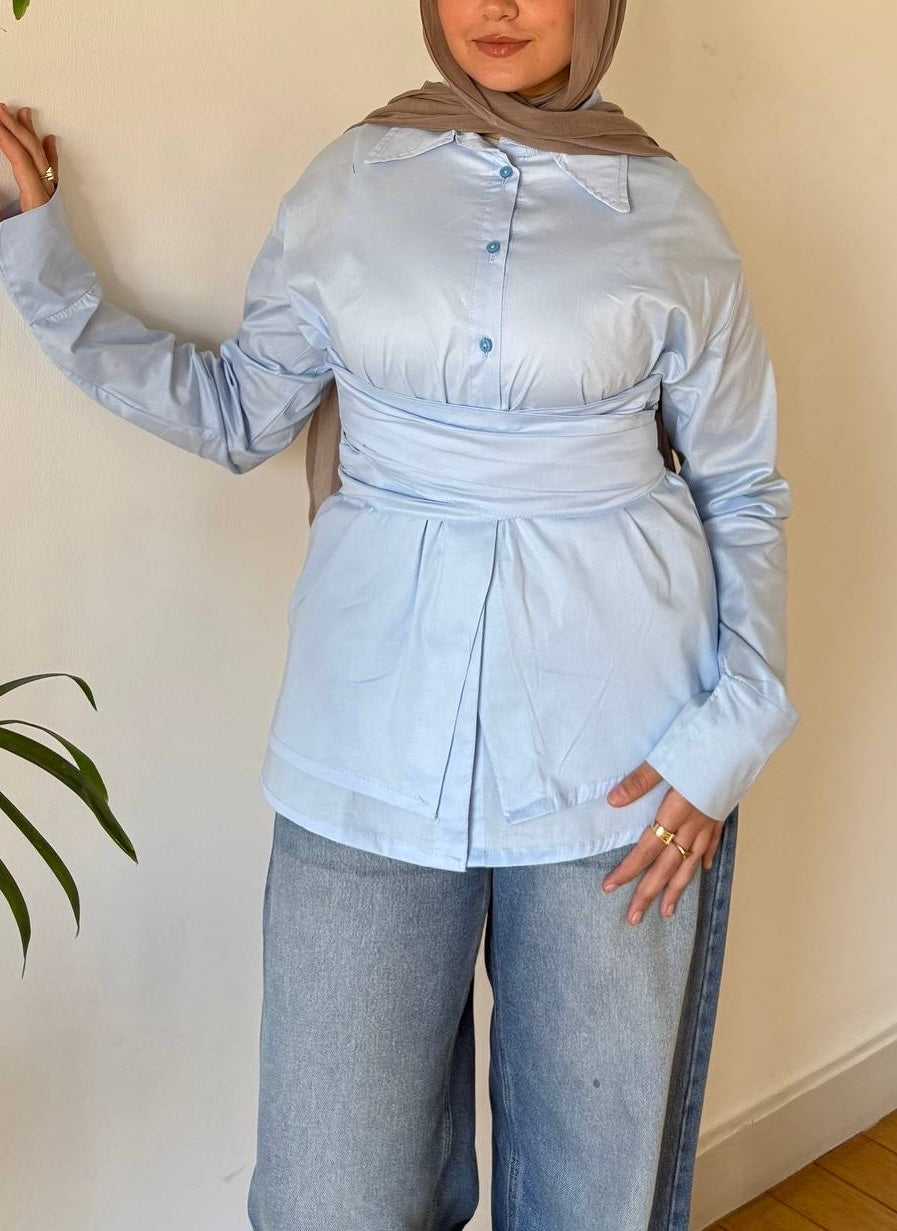 Wrap Tie Shirt