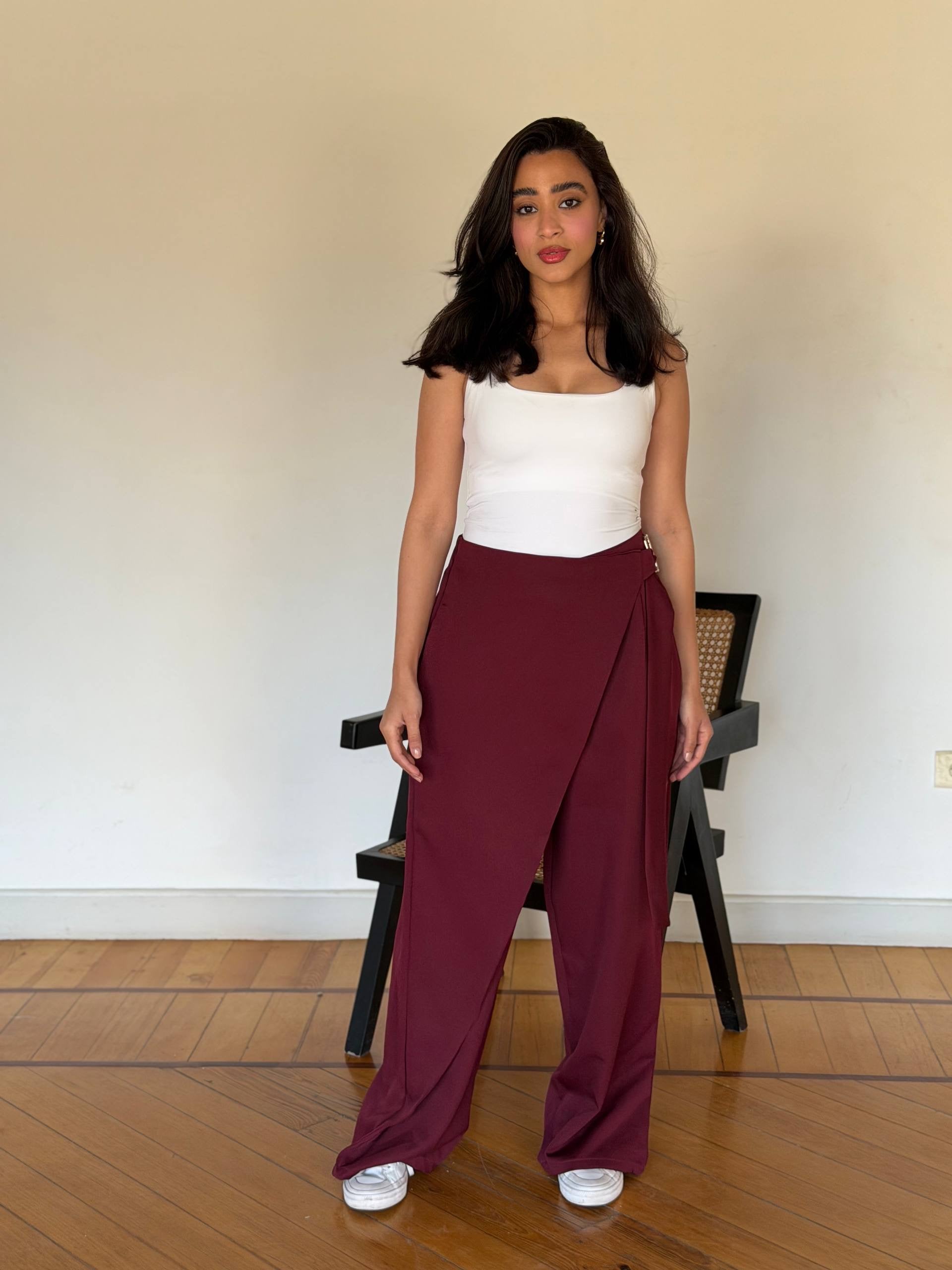 Flowy wrap pants