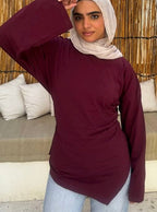 Wrapped cotton Tshirt