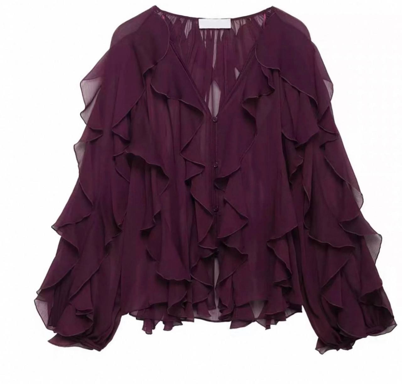 Fluffy blouse