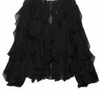 Fluffy blouse