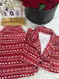 Snowflakes & hearts pyjama