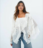 Fluffy blouse
