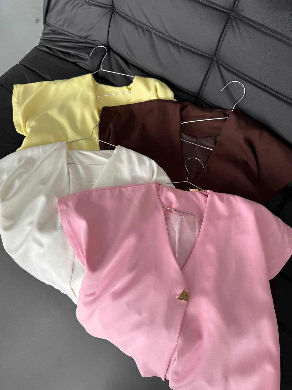 Elegant Tie-Back Blazer