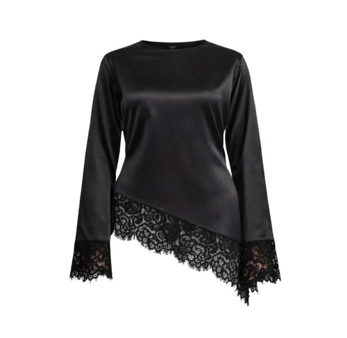 Satin Lace Blouse