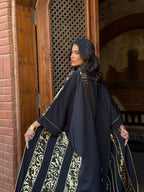 Hilal Noir kaftan
