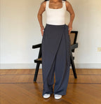 Flowy wrap pants