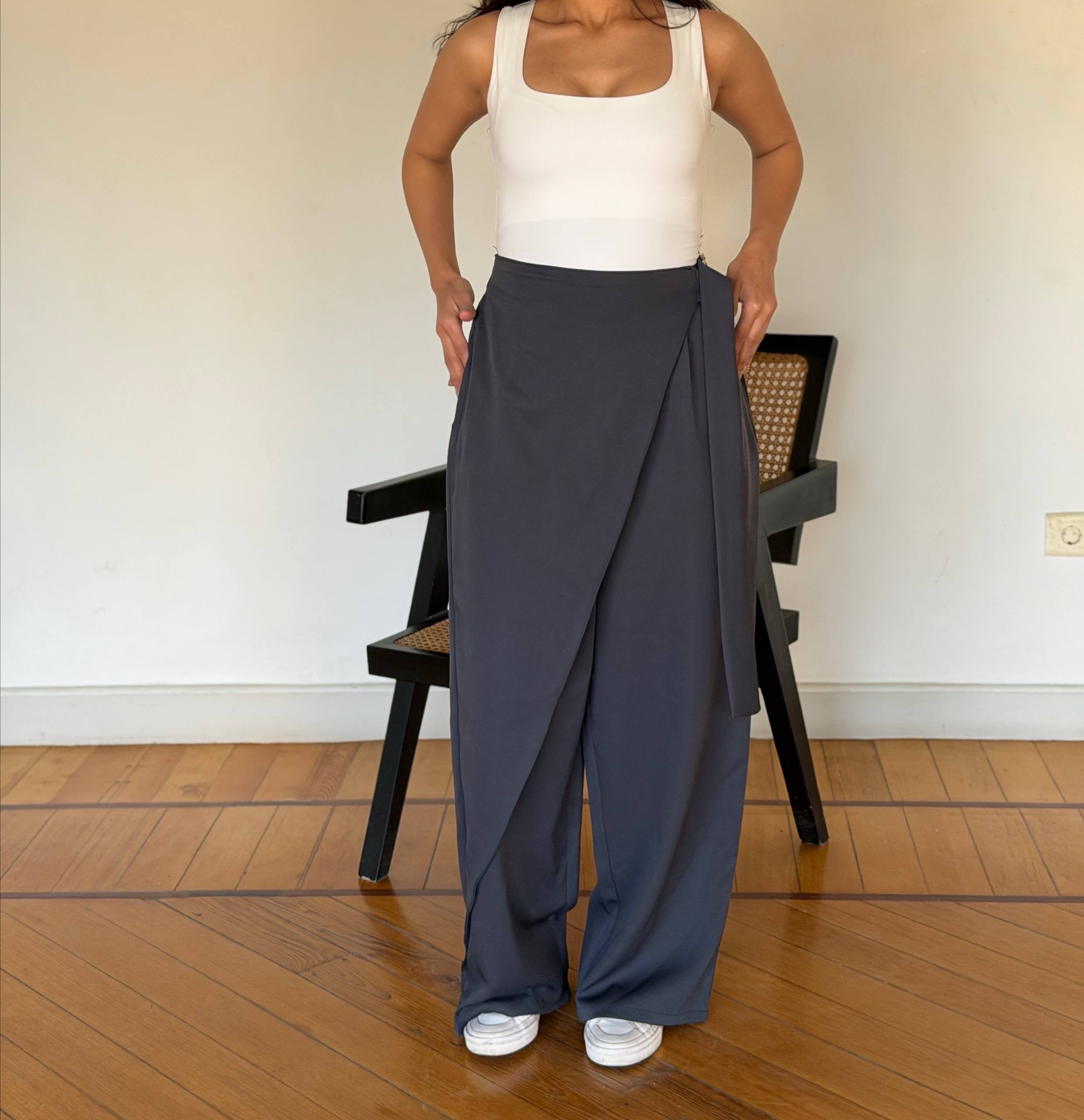 Flowy wrap pants