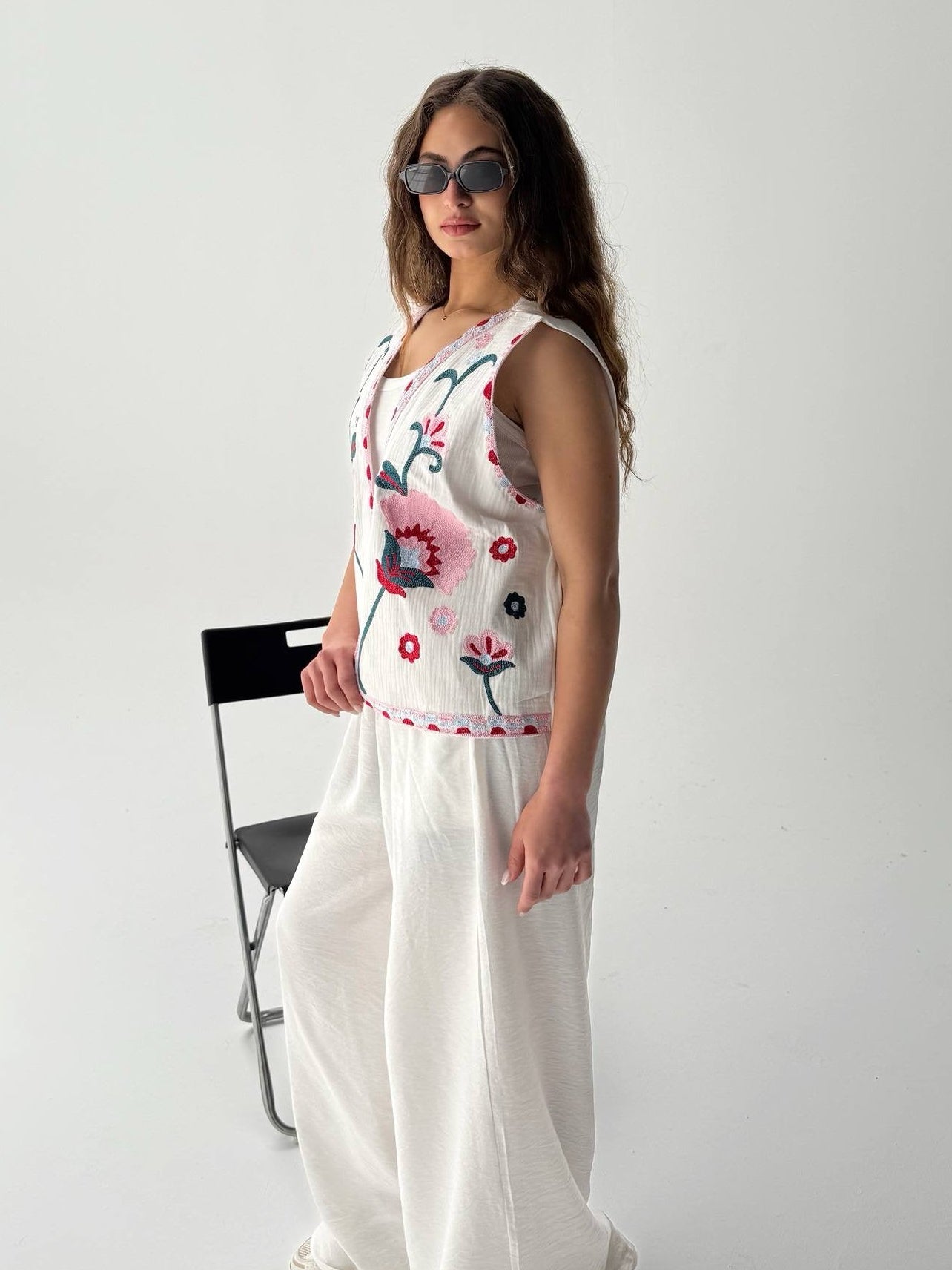 Floral Vest