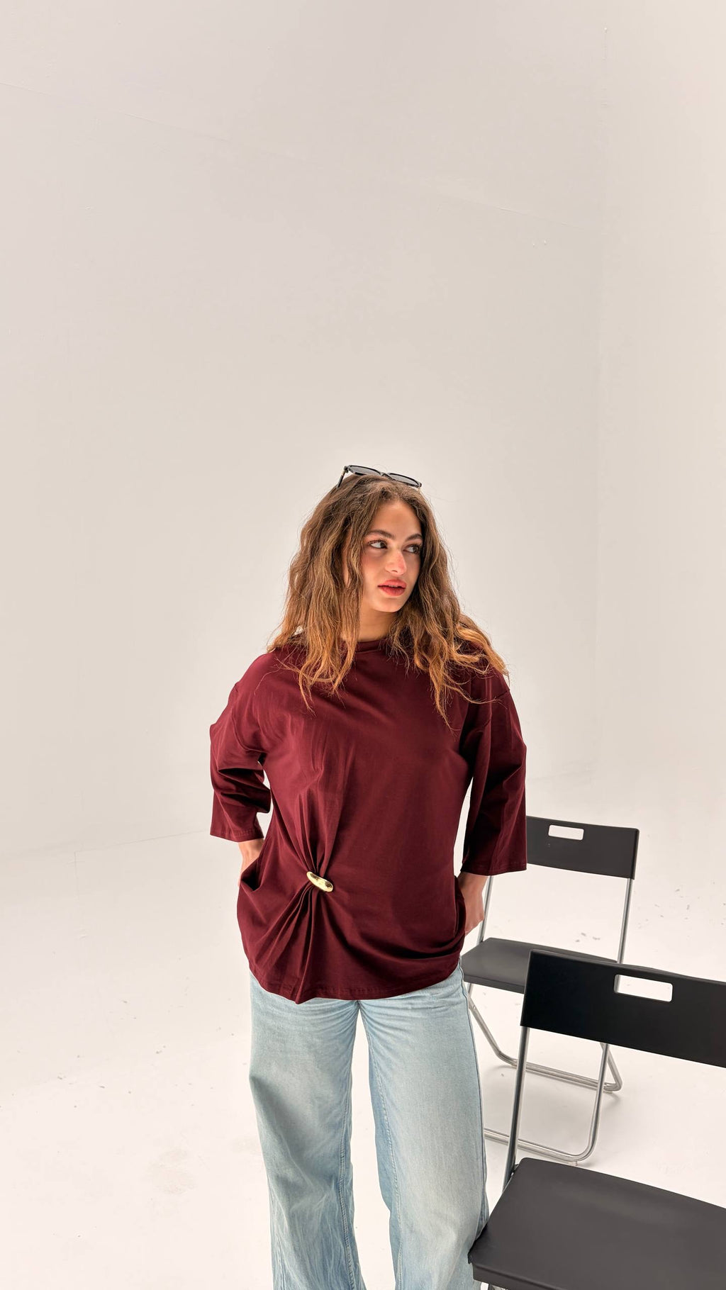 Chic Brooch Tee