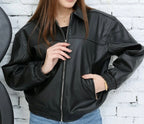 Leather jacket