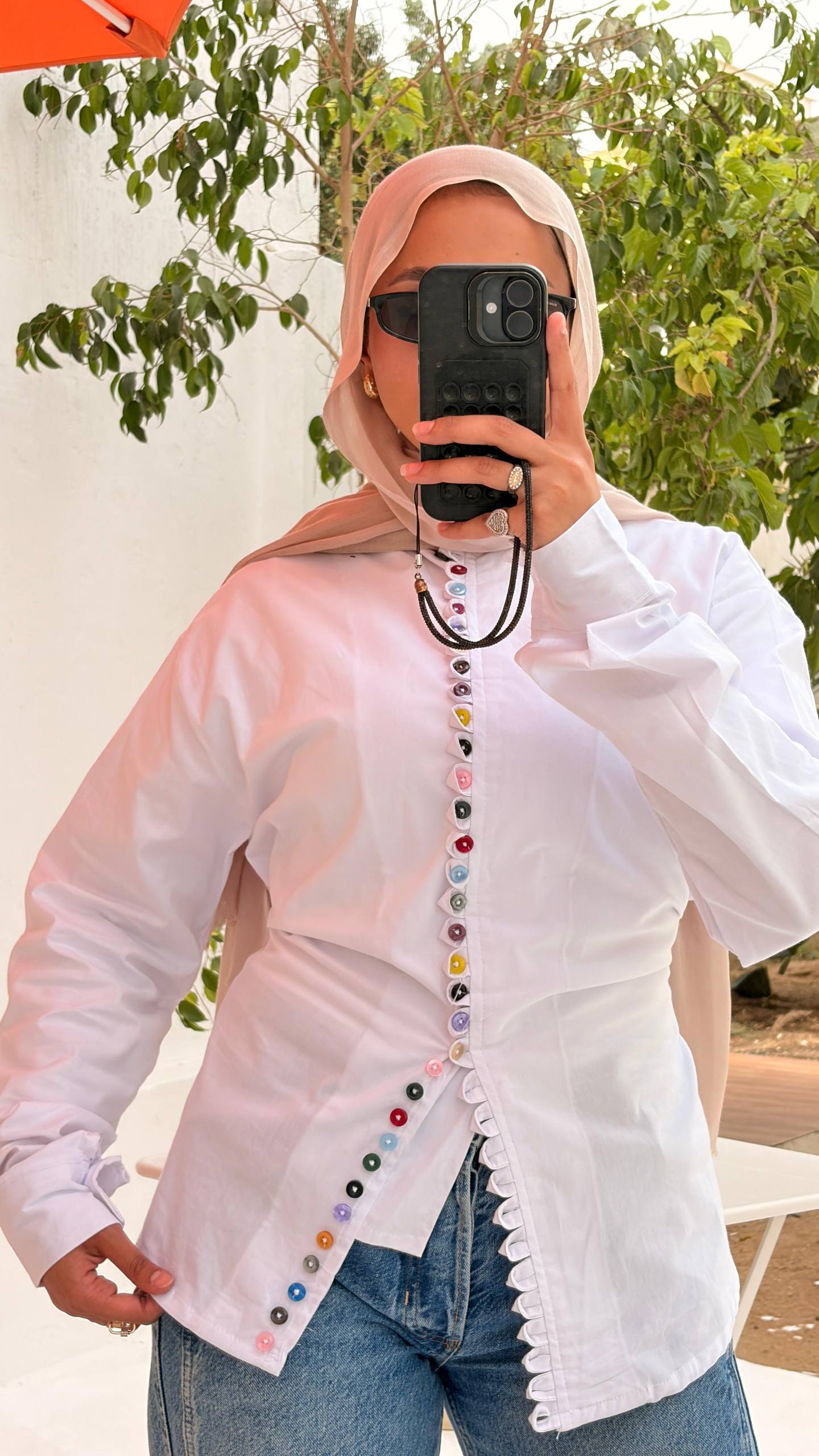 Happy buttons shirt