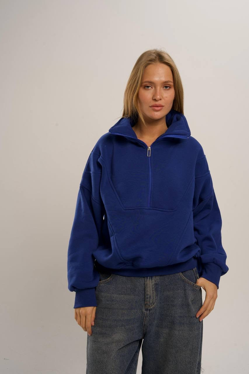 CLASSIC HALF ZIP SWEATSHIRT