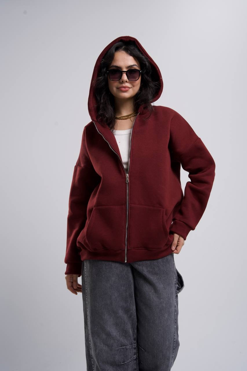 ESSENTIAL ZIP HOODIE