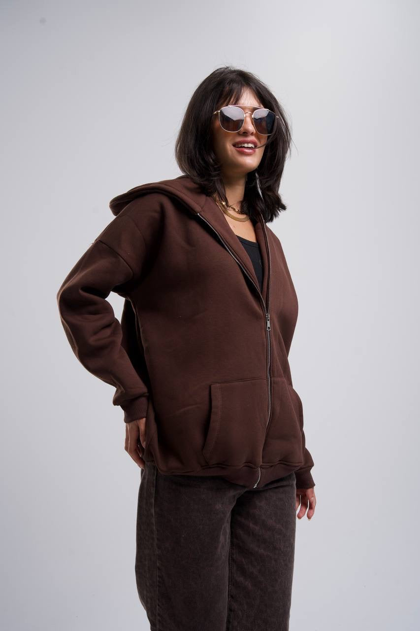 ESSENTIAL ZIP HOODIE