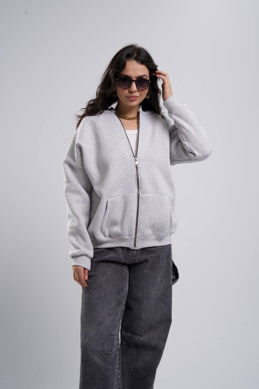 ESSENTIAL ZIP HOODIE